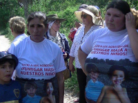 Antonella y la muerte en las tomateras de Lavalle